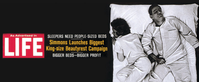 Life Magazine cover Simmons Beautyrest