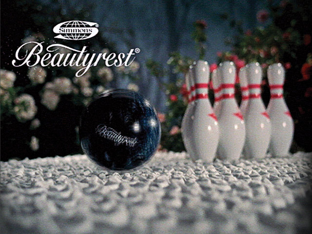 Simmons mattress Bowling Ball ad 2005